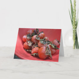 Persimmons Blank Note Kaart