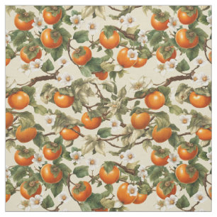Persimmons Patroon Stof
