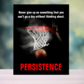 Persistance Basketball Inspiration Motivation (Neutre)