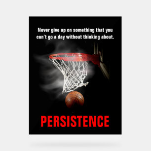 Persistance Basketball Inspiration Motivation