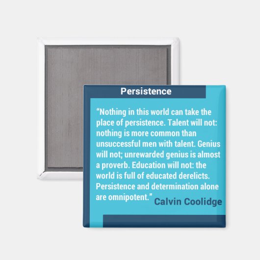 Persistence aangepaste magneet (Voorkant / Achterkant)