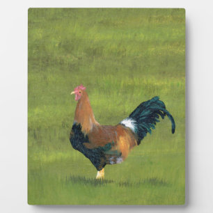 Persistente Alarm Clock - Rooster Boerderij Design Fotoplaat