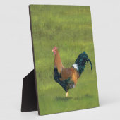 Persistente Alarm Clock - Rooster Boerderij Design Fotoplaat (Zijkant)