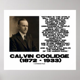 Persistentie-bepaling Omnipotent Coolidge Poster