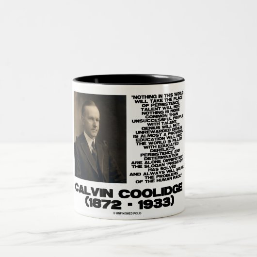 Persistentie-bepaling Omnipotent Coolidge Tweekleurige Koffiemok (Center)