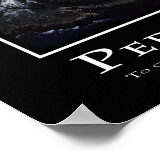 Persistentie Poster (Hoek)