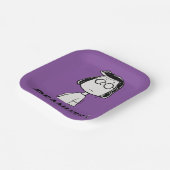 persistentie van pinda's | Marcie Papieren Bordje (Gebogen)