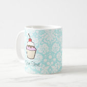 perskoeken; schattig koffiemok (Voorkant links)