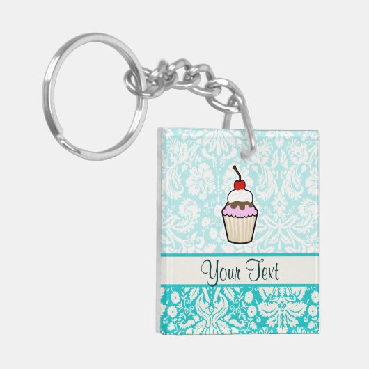 perskoeken; schattig sleutelhanger (Voorkant Links)