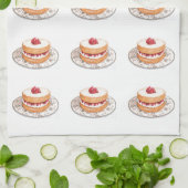 perskoeken voor aardbeien theedoek (Gevouwen)