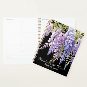 Persoanliser la glycine de l'aquarelle florale