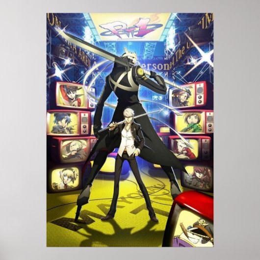 Persona 4 Arena Artwork Poster (Voorkant)