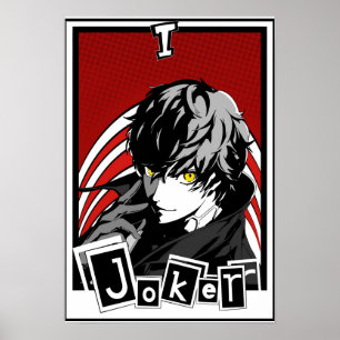 Persona 5 - Kaarten - Poster van oker