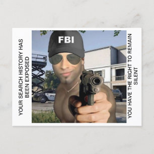 Persona 5-oproepkaart (FBI EDITION) Feestdagenkaart