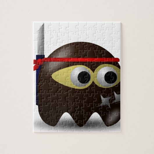 Personage uit Ninja Legpuzzel (Verticaal)