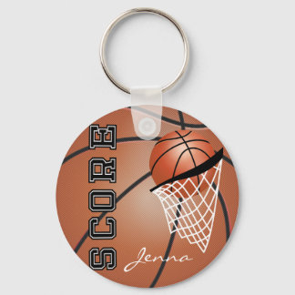 Personailize Basketball Sleutelhanger