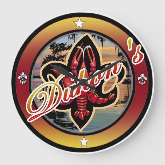 Personal Acrylic Wall Clock 4u Grote Klok (Voorkant)