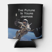 Personal Afstuderen Space Walk Astronaut Blikjeskoeler (Voorkant)