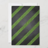 Personal American football Anniversaire Invitation (Dos)