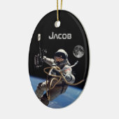 Personal Astronaut Space Walk Ornament (Links)