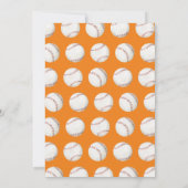 Personal Baseball Birthday Party Invitation (Dos)