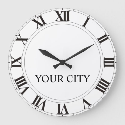 Personal City Clock Grote Klok (Voorkant)