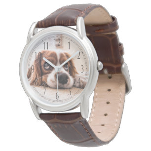 Personal Creation Puppy Sad Spaniel Watch Horloge