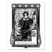 Personal Ex-Libris Stamp  Chic Rubberstempel (Afrduk)