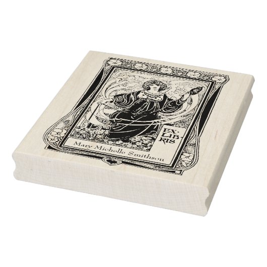 Personal Ex-Libris Stamp  Chic Rubberstempel (Stempel)