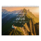 Personal growth motivational calendar kalender (Hoes)