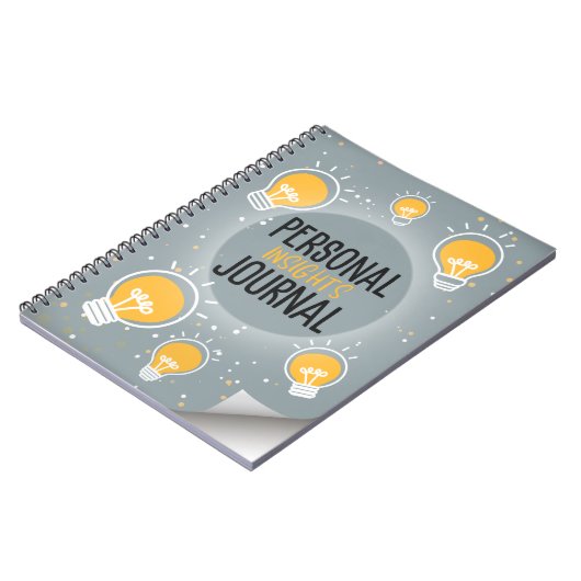 Personal Insights Journal Lightbulb Notitieboek (Linkerzijde)