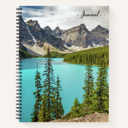 Personal Journal - Mountain Lake Notitieboek (Voorkant)