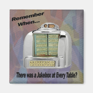 Personal Jukebox Magnet Magneet
