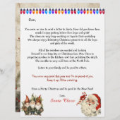 Personal Letter From Santa Claus Lights Elves (Voorkant / Achterkant)