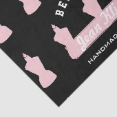 Personal Merk Bespoke Handmade Mode Boutique Tissuepapier (Detail)