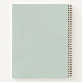 Personal Photo Sage Green Script Journal (Dos)