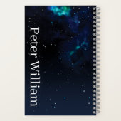 Personal Physics leraar, Astronauts Planets Space Notitieboek (Achterkant)