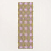 Personal Pink Elephants Patroon voor haar Yogamat (Achterkant)