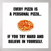 Personal Pizza Poster (Voorkant)