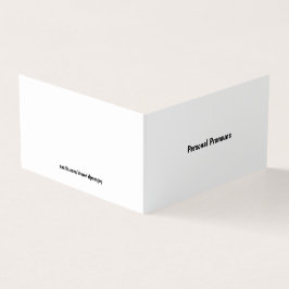 Personal Pronoun Preference Kaart Visitekaartjes