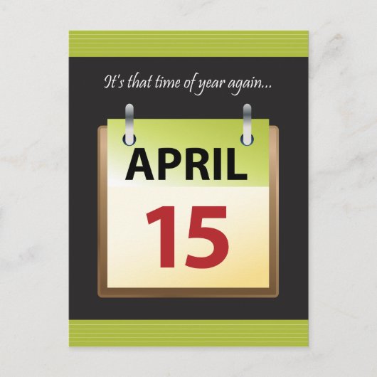 {Personal} Propst Tax Prep Briefkaart (Voorkant)