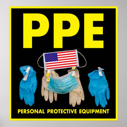 Personal Protective Equipment Poster (Devant)