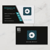 Personal Ride Sharing Uber Driver (nieuw Uber Logo Visitekaartje (Voorkant / Achterkant)