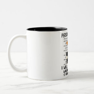 Personal Stalker Funny Bichon Frise Dog Bichon Ten Tweekleurige Koffiemok