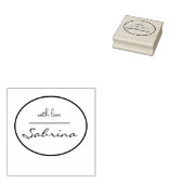 Personal Stamp Rubberstempel (Gestempeld)