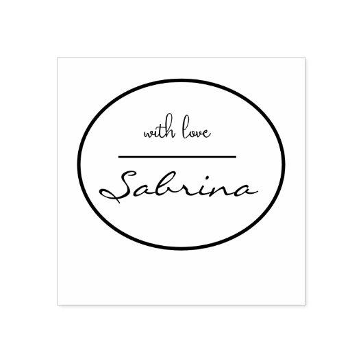 Personal Stamp Rubberstempel (Afrduk)