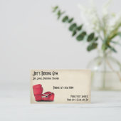 Personal Trainer Boxer Gym Visitekaartje (Staand voorkant)