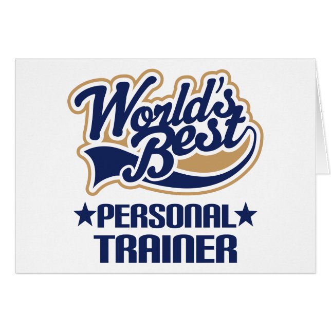 Personal Trainer Cadeau (Voorkant Horizontaal)