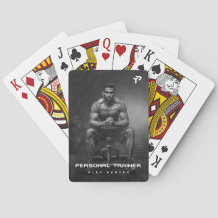 Personal Trainer Gym Fitness Gepersonaliseerd (2 S Pokerkaarten