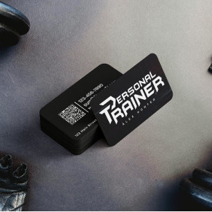 Personal Trainer Gym Fitness Gepersonaliseerd (2 S Visitekaartje